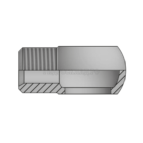 Адаптер BANJO(BSP) 1/2" - DK(ш) 18X1.5 sv60° (Vitillo SPA)
