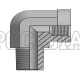 Адаптер 90° BSPT(ш) 1" - BSPP(F) 1" (Vitillo SPA)