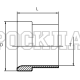 Втулка ТС JIC P= 6 (1/4") (Vitillo SPA)