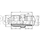 Адаптер  JIC(ш) 1.1/16" - BSP(ш) 3/8" sv60° (Vitillo SPA)