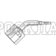 Фитинг к манометру M20X1.5 медной шайбой Ду= 4мм (45°) (Mini Press)