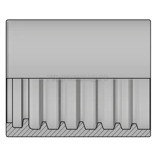 Муфта обжимная Interlock без зачистки 4SP/4SH/R13/R15 DN=16