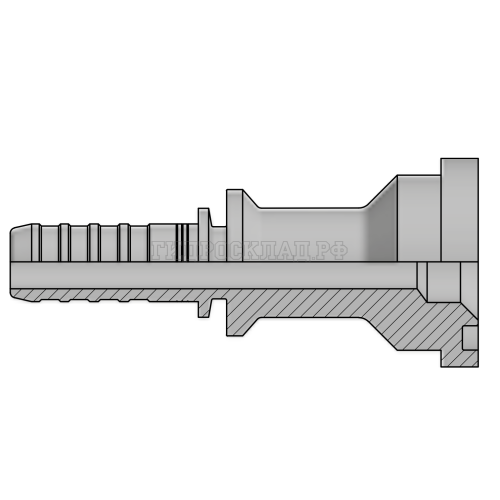 Фитинг SFL D=44.5 DN=25 (0°) InterLock (без зачистки)