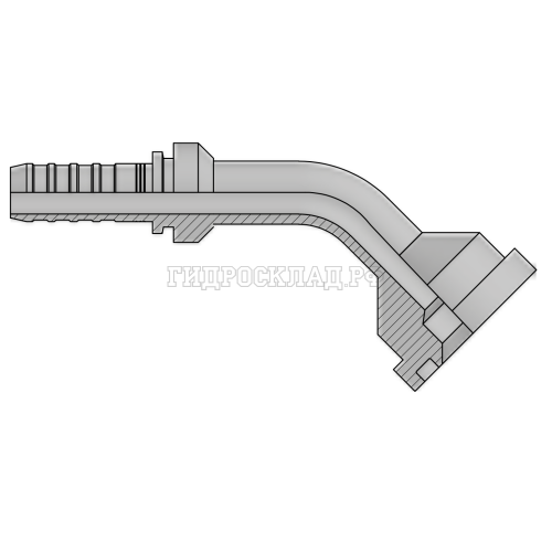 Фитинг SFL D=38.1 DN=25 (45°) InterLock (без зачистки)