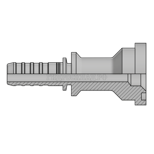Фитинг SFS D=41.3 DN=12 (0°) InterLock (без зачистки)