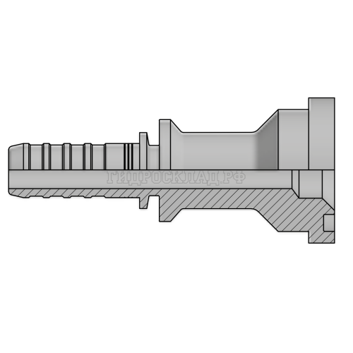 Фитинг SUPERCAT D=63.5 DN=32 (0°) InterLock (без зачистки)