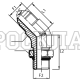 Адаптер 45° JIC(ш) 1.1/16" - UNF(ш) 1.5/16" o.r.+ контргайка (Vitillo SPA)