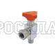 Кран манометра R1/4" (90°) оцинкованный с лого MiniPress (Mini Press)