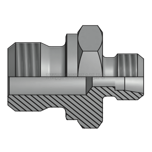 Адаптер ТС P=18 26x1.5 - BSPP 1/2"(ш) Form B (Vitillo SPA)