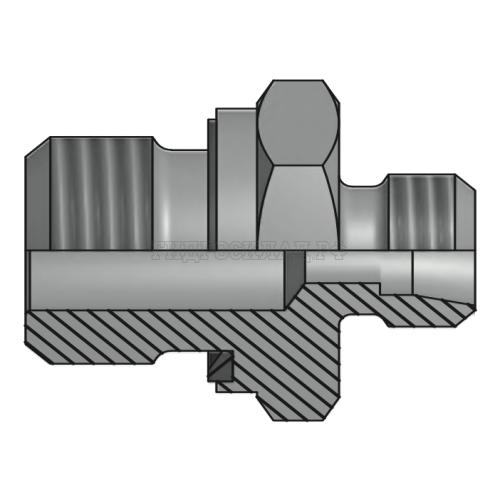 Адаптер ТС P=16 24x1.5 - BSPP 3/8"(ш) Form E (Vitillo SPA)