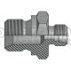 Адаптер ТС P=10 18x1.5 - BSPP 1/2"(ш) SV 60° (Vitillo SPA)