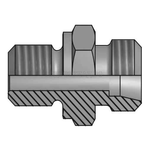 Адаптер ТС P=10 16x1.5 - Metric 14x1.5(ш) Form B (Vitillo SPA)