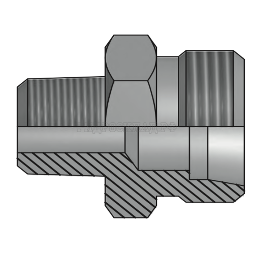 Адаптер ТС P=10 16x1.5 - NPT 3/8"(ш) (Vitillo SPA)