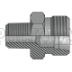 Адаптер ТС P=10 18x1.5 - MetricT 16x1.5(ш) (Vitillo SPA)