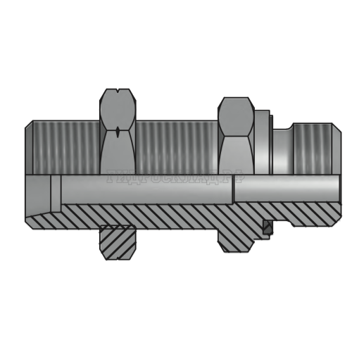 Адаптер ТС P=15 22x1.5 - BSPP 1/2"(ш) Form E проходной (Vitillo SPA)
