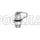 Точка контроля давления M16x2 - BSPP(ш) 1/2" - мет.колп.с цеп. O-Ring type С (Китай)