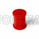 Втулка силиконовая D=7.5мм для фиксации рукава AN3 (PTFE) DN=03мм красная (Китай)