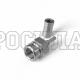 Фитинг (F) M10X1.0 (0°) DN=03мм, внутр.конус,нерж. (с муфтой) (Китай)