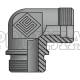 Адаптер ТС 90° P=38 52x2 - BSPP 1.1/2"(ш) Form B (Vitillo SPA)