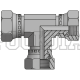 Адаптер тройник BSP(г) 3/8" - BSP(г) 3/8" - BSP(г) 3/8" (Китай)