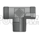 Адаптер ТС тройник P= 6 14x1.5 - NPT 1/4"(ш) (гориз.) (Vitillo SPA)