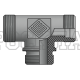 Адаптер ТС тройник P=42 52x2 - BSPP 1.1/2"(ш) Form B (гориз.) (Vitillo SPA)