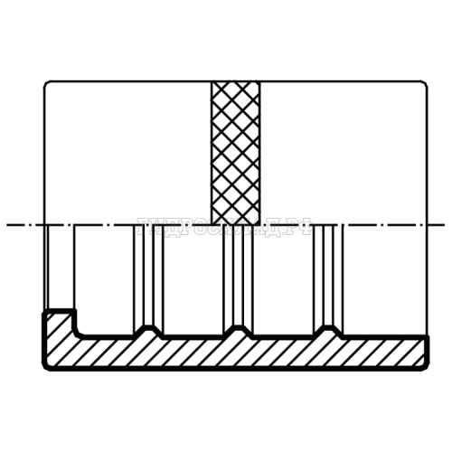 Муфта обжимная R7 DN=05 (Китай)
