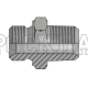 Адаптер BSP(ш) 1/2" - NPT(ш) 3/4" (Китай)