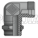 Адаптер ТС 90° P=28 36x2 - BSPP 1"(ш) контргайка (Китай)