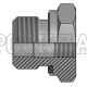 Адаптер BSPP(ш) 1/4" - BSP(F) 1/2" Form E (Китай)