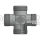 Адаптер ТС крестовина P=18 26x1.5 (Vitillo SPA)