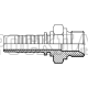 Фитинг BSP (ш) 3/4" DN=16 (Vitillo SPA)