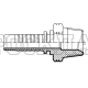 Фитинг NPTF (ш) 1.1/2" DN=32 (Vitillo SPA)