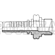 Фитинг DKM (ш) 24x1.5 DN=12 (Vitillo SPA)