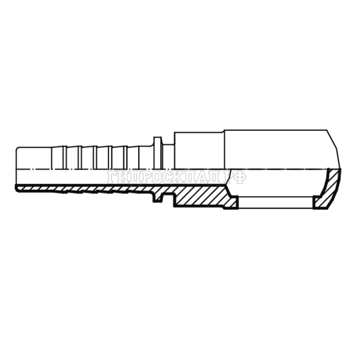 Фитинг BANJO 1/8" DN=05 (Vitillo SPA)