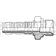 Фитинг DKOS (ш) 36x2 DN=20 InterLock (Vitillo SPA)