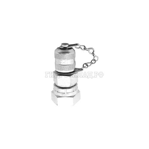 Точка контроля давления M16x2 - DKOL(г) M16x1.5 - мет.колп.с цеп. (Mini Press)