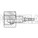 Фитинг BSP(г) 1/8" Ду=2мм (0°) (Mini Press)