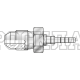 Фитинг JIC(ш) 3/8"-24 Ду=4мм (0°) (Mini Press)