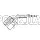 Фитинг ORFS(г) 9/16"-18 Ду=3мм (45°) (Mini Press)