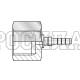 Фитинг к манометру 1/4"-18 NPTF Ду=3мм (0°) (Mini Press)