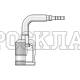 Фитинг к точке контроля M16x1.5 Ду=2мм (90°) (Mini Press)