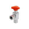 Кран манометра G1/4"(г) - G1/4"(г)  90°  оцинкованный (Mini Press)