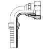 Фитинг DKI (г) М10х1 DN=06(90) S14 (Китай)