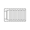 Муфта обжимная Ду=2 (Crimp D=7.1) нерж. (Mini Press)