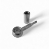 Фитинг BANJO M10X1/8" (0°) DN=03мм S10 удлин.,нерж. (с муфтой) (Китай)