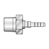 Фитинг BSPT(ш) 1/8" Ду=2мм (0°) (Mini Press)
