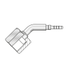 Фитинг ORFS(г) 9/16"-18 Ду=3мм (45°) (Mini Press)