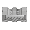 Адаптер DK(г) 24X1.5 - DK(г) 24X1.5 (Vitillo SPA)