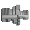 Адаптер ТС P=35 45x2 - BSPP 1"(ш) Form E (Vitillo SPA)